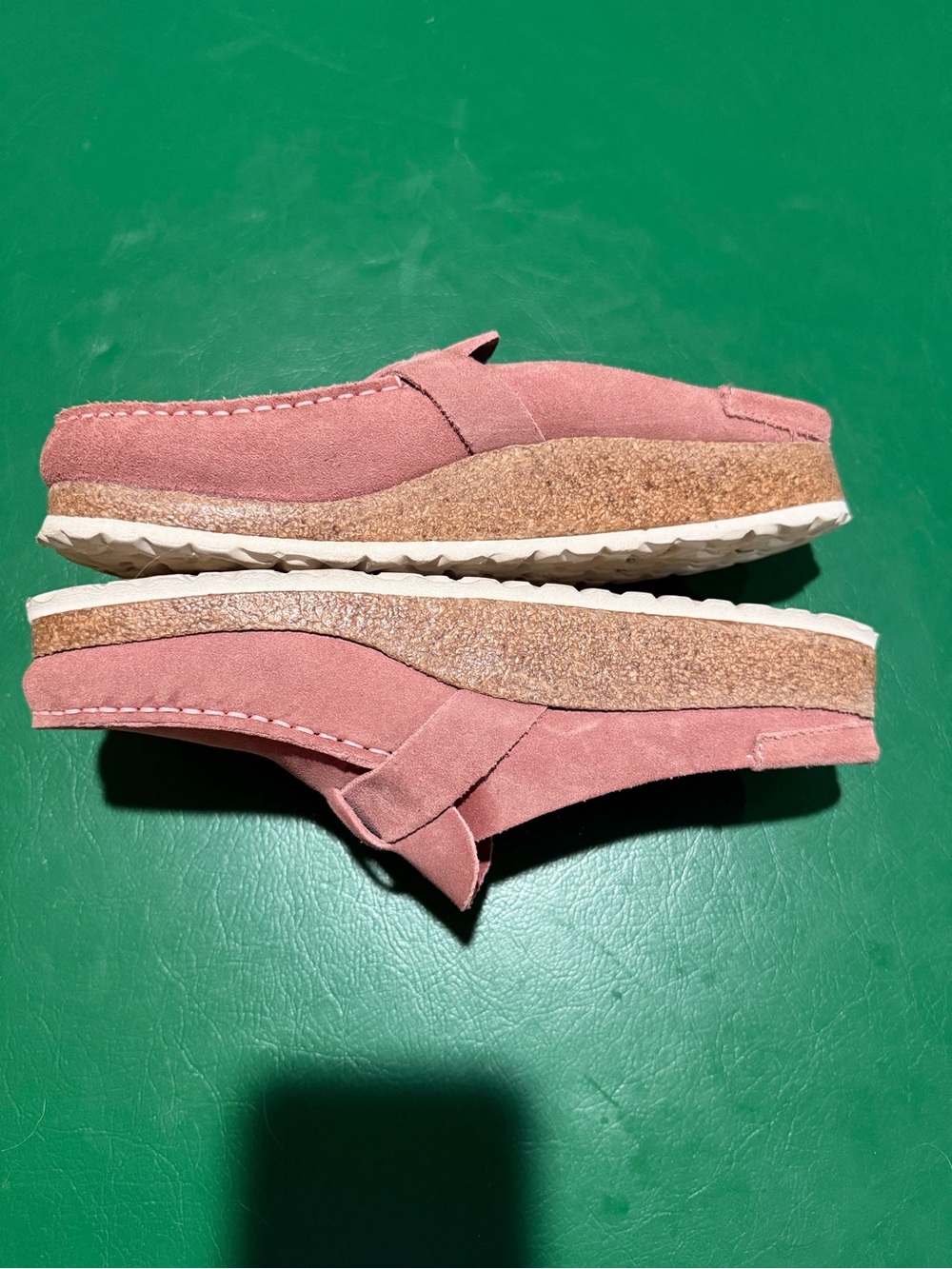 Birkenstock Suede Slides in Rose Pink size 41 - Picture 7 of 9